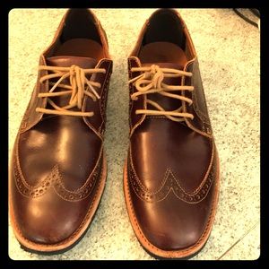 Men Timberland Brown Wingtips 9.5